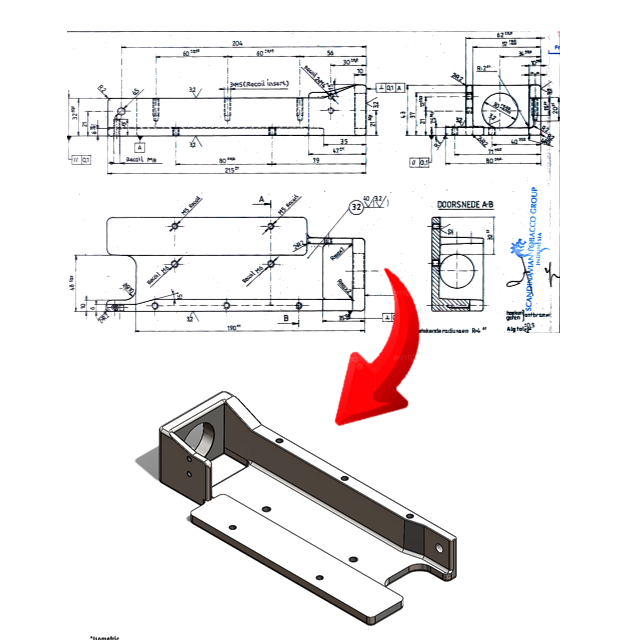 2D Menjadi 3D Modeling